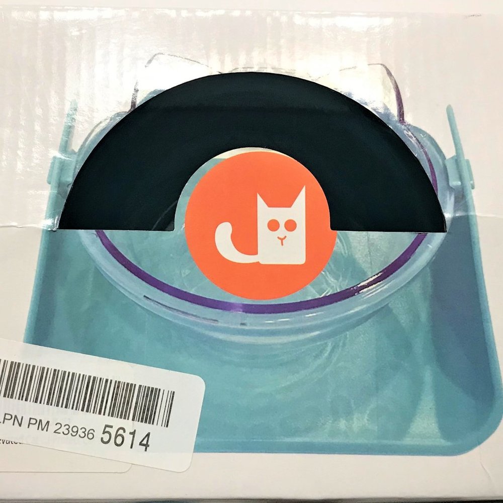 Laifug Elevated Cat Dog Food Water Adjustable Bowl